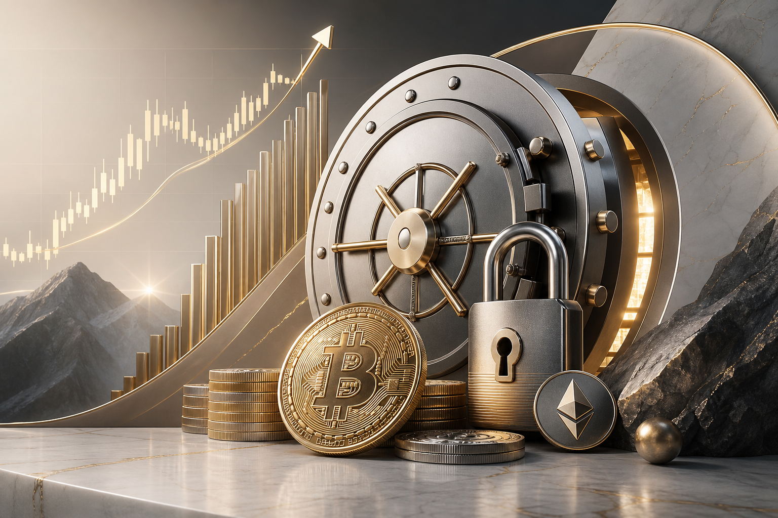 Krypto-Gewinne absichern, ohne komplett auszusteigen