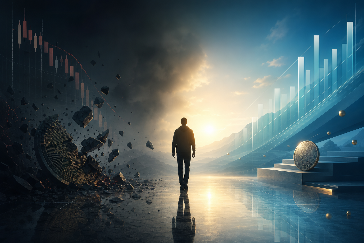 Krypto-Psychologie: Verluste verarbeiten und stärker zurückkommen